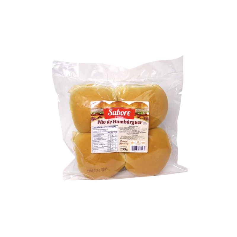 Pão para Hambúrguer Sabore